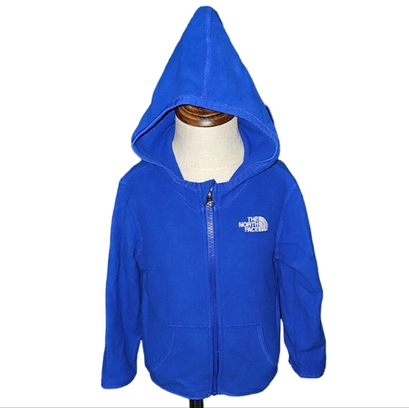 The North Face Infant Blue Zip Up Hoodie 18-24 Mo. EUC - Picture 1 of 2